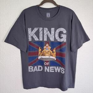 WWE King Barrett Shirt Mens XL King Of Bad News Tee Wrestling Special Edition